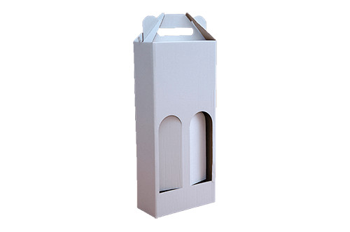 Cutie cadou vin pentru 2 sticle